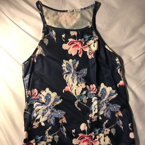 Floral tank top